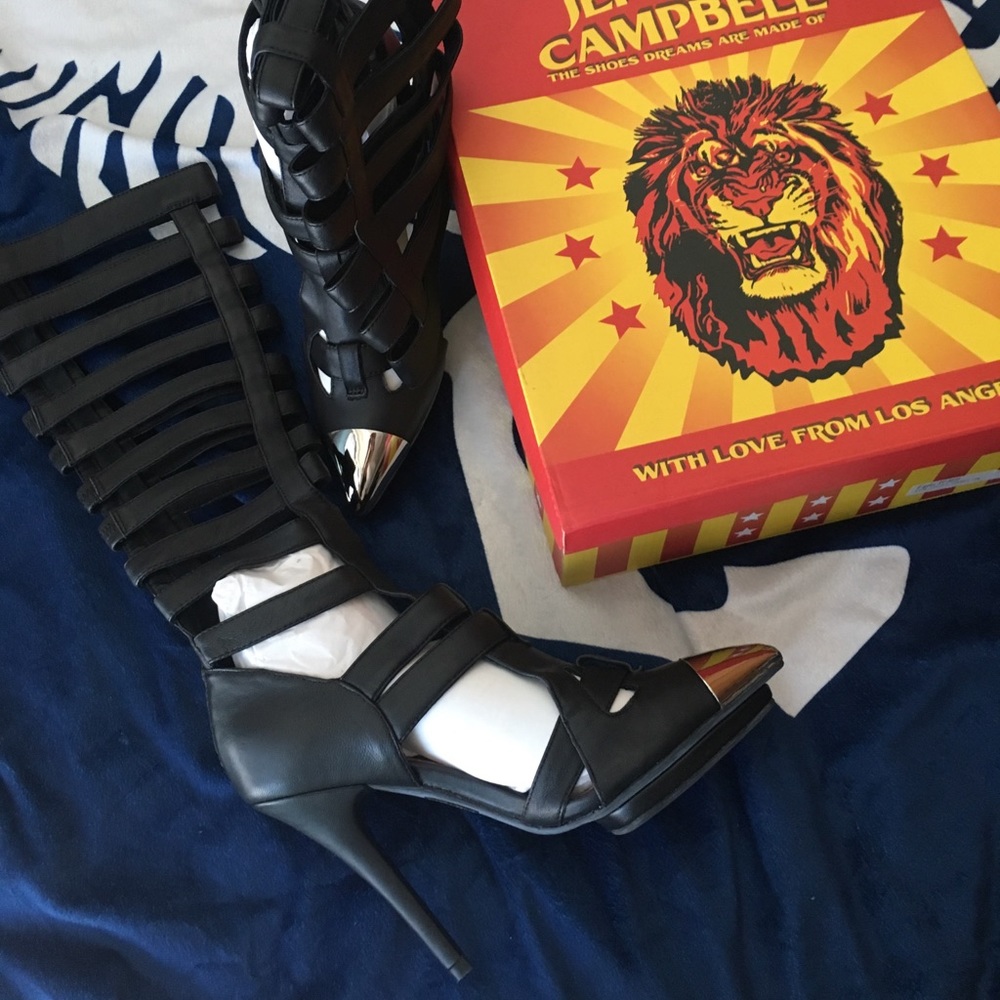 Jeffrey Campbell gladiator heels